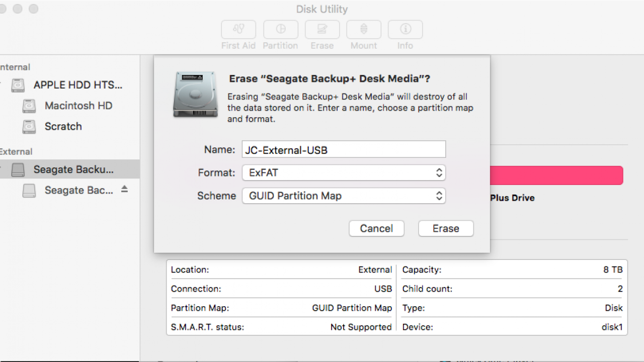 access a hard drive formatted for mac on windows